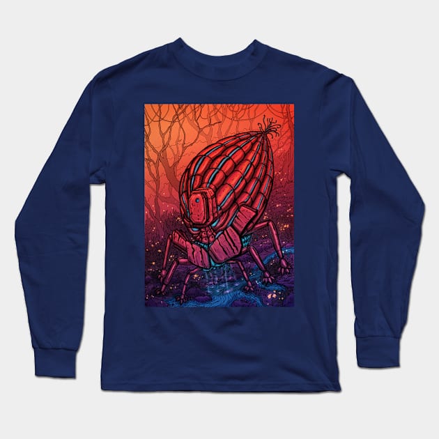 Spider Long Sleeve T-Shirt by THERENDERSHOW